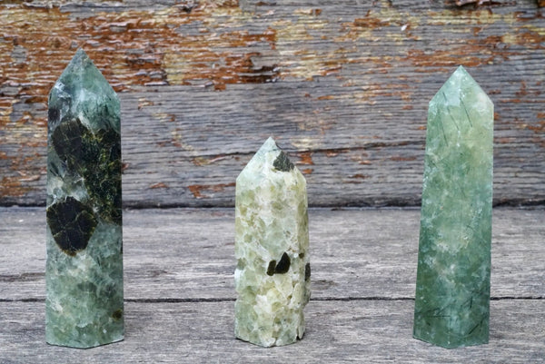 Prehnite Obelisk (3"-4")
