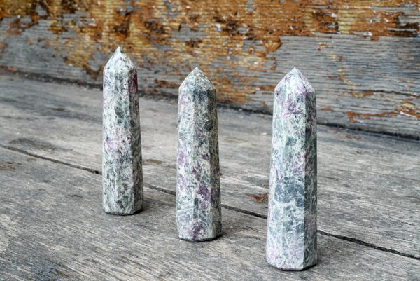 Ruby in Fuchsite (Obelisk 3.5”)