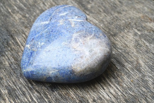 Dumortierite Heart (2")