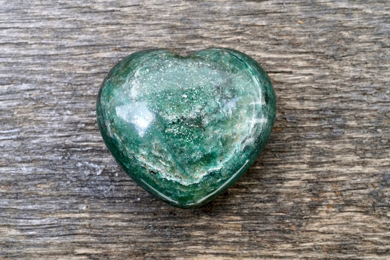 Green Aventurine Heart (2")