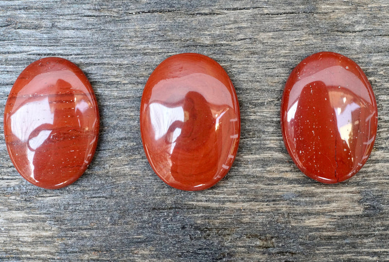 Red Jasper Worry Stone