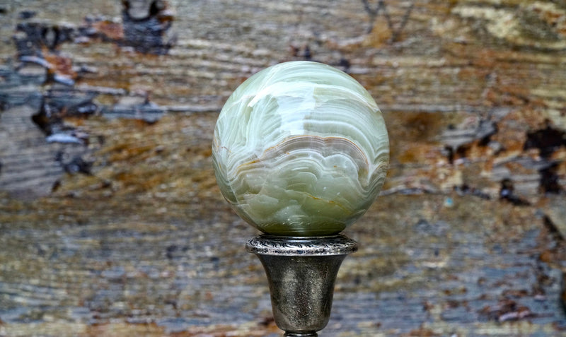 Green Onyx Sphere (2.5")