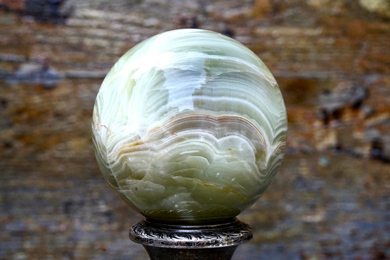 Green Onyx Sphere (2.5")
