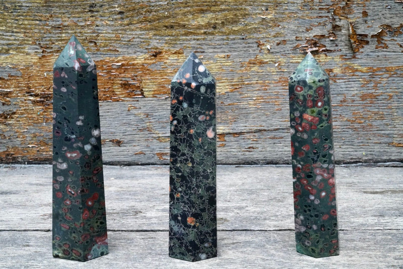 Plumite Jasper Obelisk (5.5”-6)