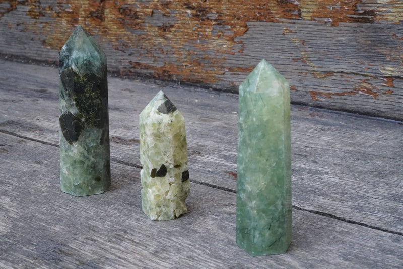 Prehnite Obelisk (3"-4")