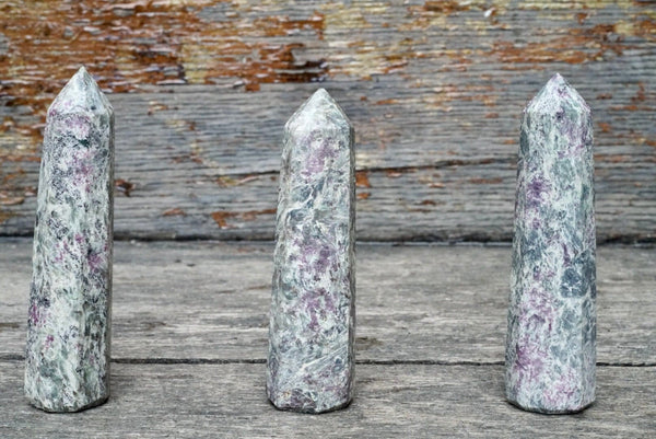 Ruby in Fuchsite (Obelisk 3.5”)