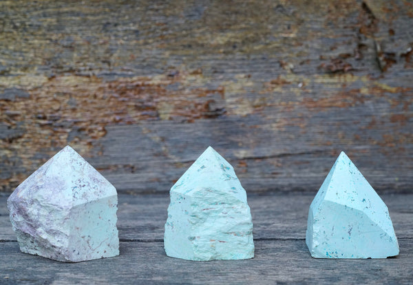 Turquoise Raw Top Polished Point