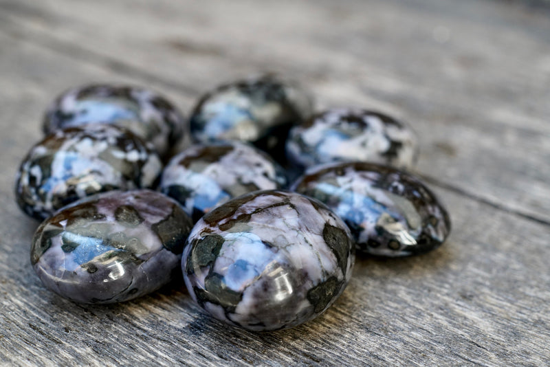 Merlinite “Indigo Gabbro” Pebble (1"-2")
