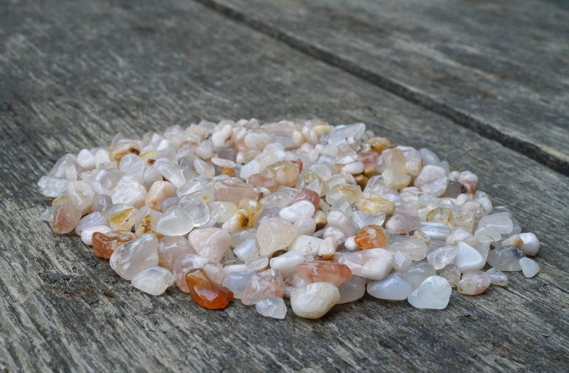 Flower Agate Chips (4oz)