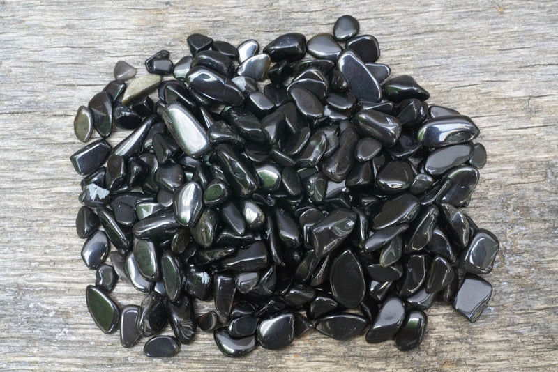 Black Obsidian Chips (4oz)