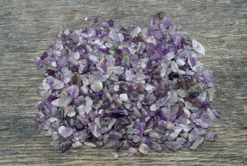 Chevron Amethyst Chips (4oz)