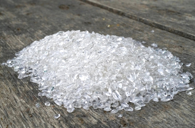 Clear Quartz Chips (4oz)