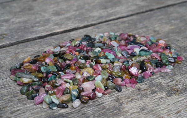 Rainbow Tourmaline Chips (4oz)