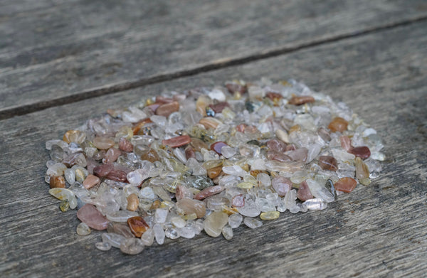 Rutilated Quartz Chips (4oz)