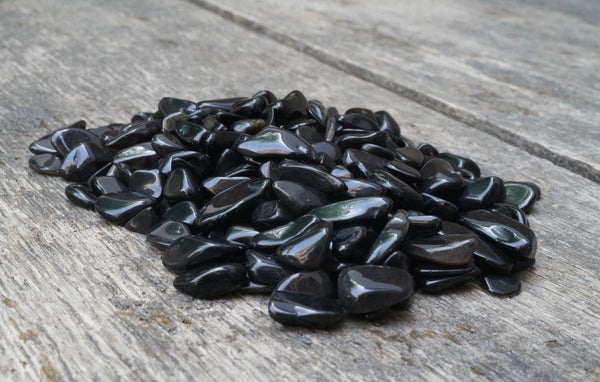 Black Obsidian Chips (4oz)